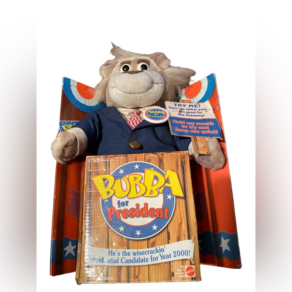 1999 Bubba For President Vintage New Old Stock In Box